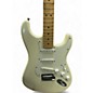 Used 2002 Fender American Standard Stratocaster Olympic White Solid Body Electric Guitar