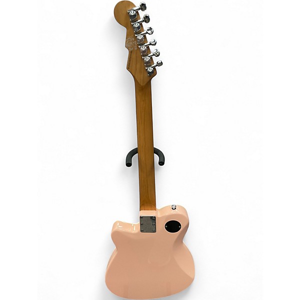 Used Reverend DOUBLE AGENT OG Pink Solid Body Electric Guitar