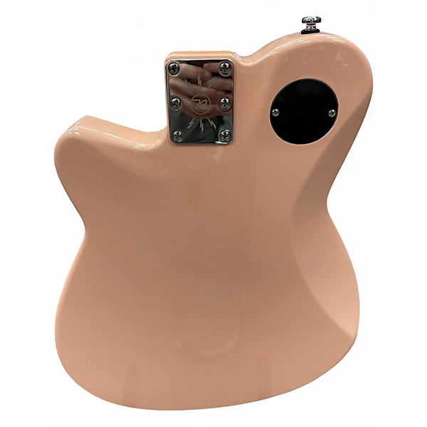 Used Reverend DOUBLE AGENT OG Pink Solid Body Electric Guitar