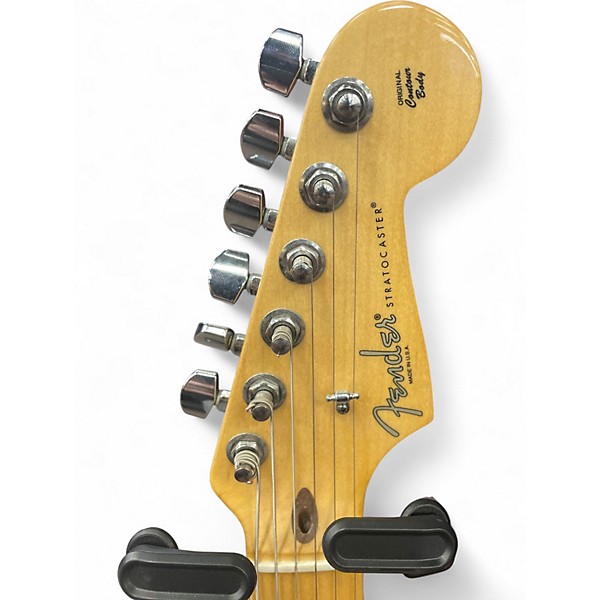 Used Fender  GC USA Pro Stratocaster HSS Olympic White Solid Body Electric Guitar