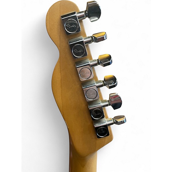 Used Fender PLAYER II TELECASTER Black and White Solid Body Electric Guitar