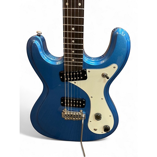 Used Harley Benton MR MODERN Blue Solid Body Electric Guitar