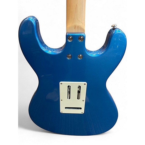 Used Harley Benton MR MODERN Blue Solid Body Electric Guitar