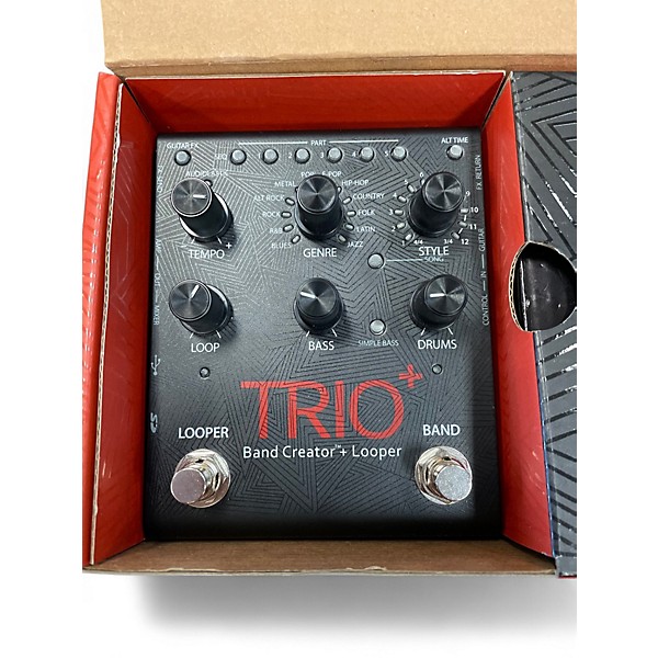 Used DigiTech Trio+ Band Creator Plus Looper Pedal
