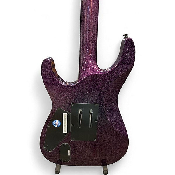 Used ESP KH602 Kirk Hammett Signature Purple Solid Body Electric Guitar