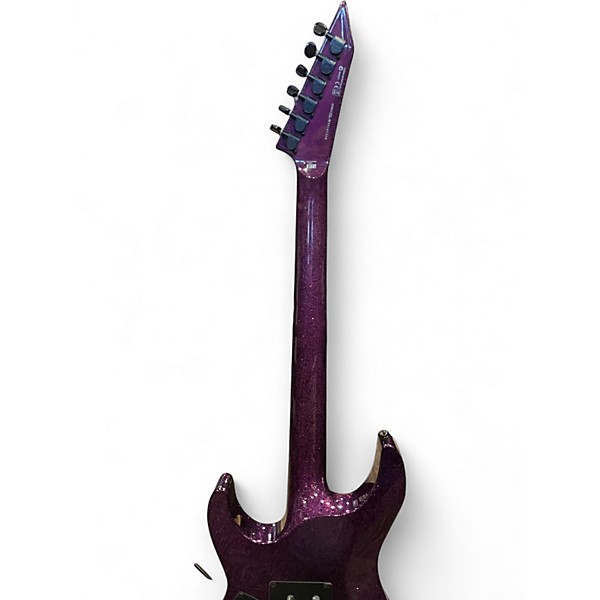 Used ESP KH602 Kirk Hammett Signature Purple Solid Body Electric Guitar