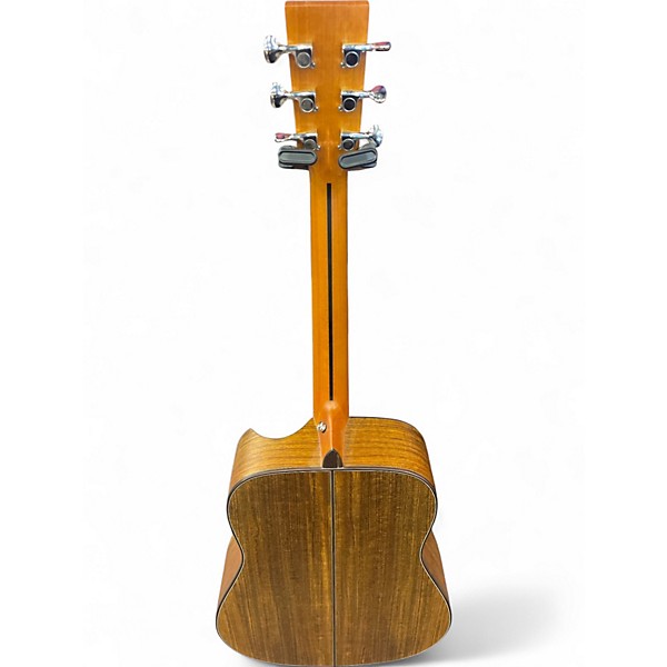 Used Zaar ZC373SE Black Acoustic Electric Guitar