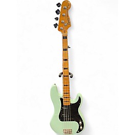 Used Squier Classic Vibe 1970S Precision Bass Surf Green Electric Bass Guitar