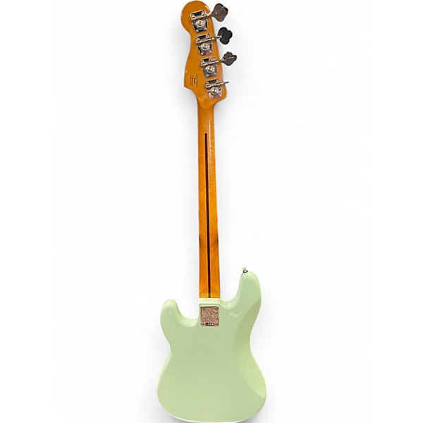 Used Squier Classic Vibe 1970S Precision Bass Surf Green Electric Bass Guitar