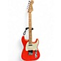 Used Squier Paranormal Nashville Stratocaster Tahitian Coral Solid Body Electric Guitar thumbnail
