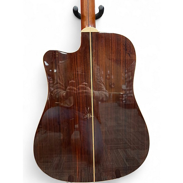 Used Zager ZAD900CE Sunburst Acoustic Electric Guitar