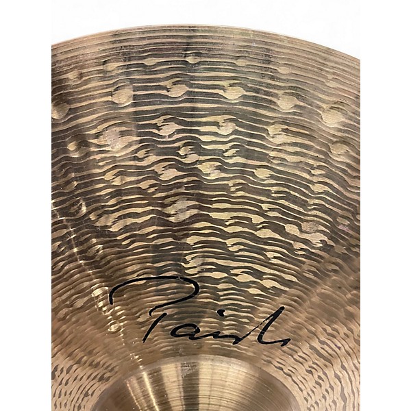 Used Paiste 20in Signature Dry Ride Cymbal