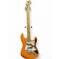 Used Fender Deluxe Stratocaster Orange custom Solid Body Electric Guitar thumbnail