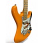 Used Fender Deluxe Stratocaster Orange custom Solid Body Electric Guitar