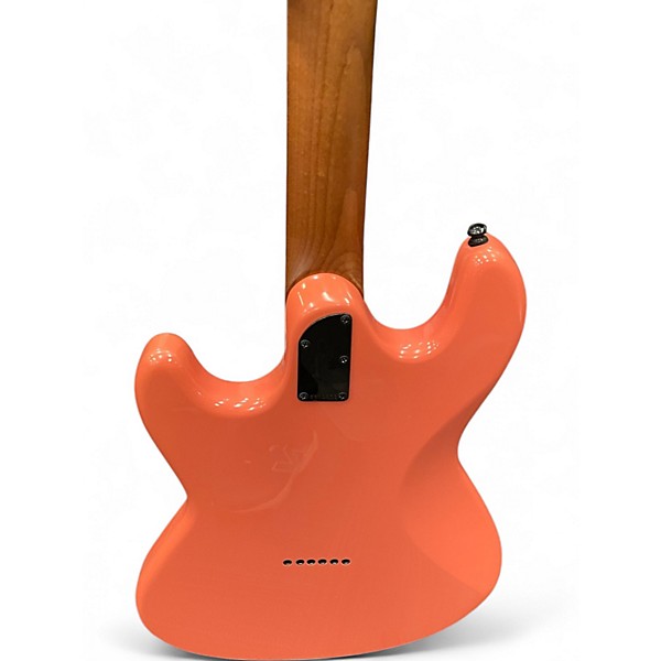 Used Sterling by Music Man ryan bruce stingray fiesta red Solid Body Electric Guitar