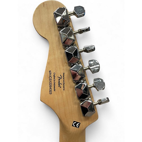 Used Squier Bullet Stratocaster 2 Tone Sunburst Solid Body Electric Guitar