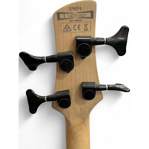 Used Ibanez SRKP4 Black Electric Bass Guitar