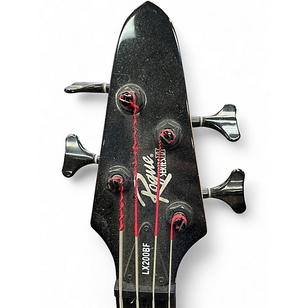 Used Rogue LX200BF Red Electric Bass Guitar
