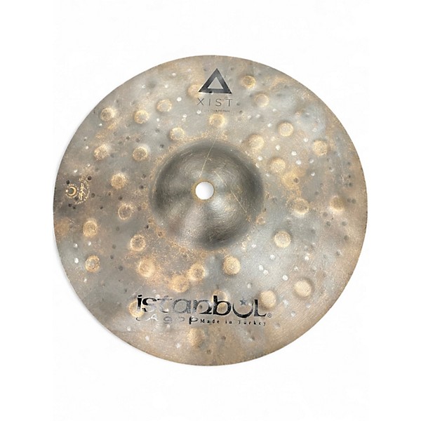 Used Istanbul Agop 10in xist dry dark hi hat Cymbal