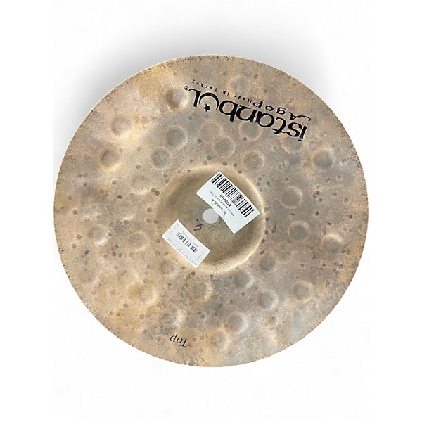 Used Istanbul Agop 10in xist dry dark hi hat Cymbal
