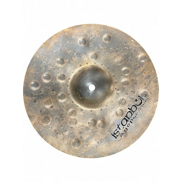 Used Istanbul Agop 10in xist dry dark hi hat Cymbal