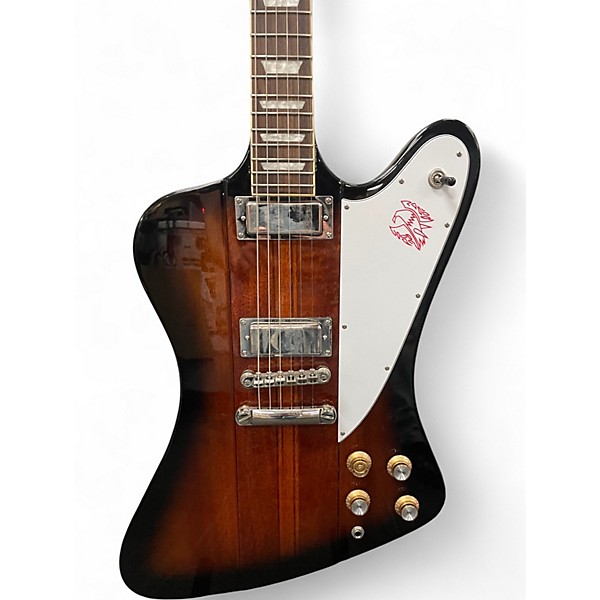 Used Epiphone Firebird  2 Tone Sunburst Solid Body Electric Guitar