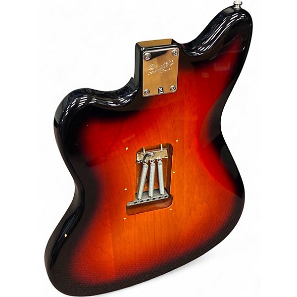 Used 2007 Squier Vintage Modified Jagmaster 3 Color Sunburst Solid Body Electric Guitar