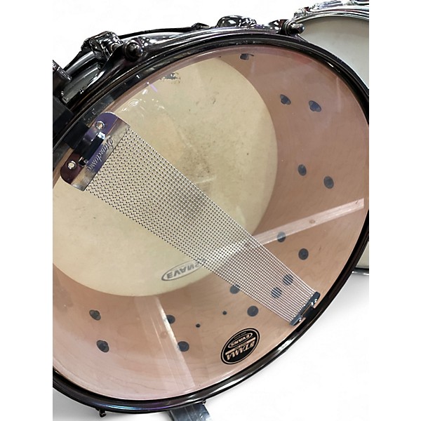 Used TAMA 14X6 Metalworks Snare SILVER BURST Drum