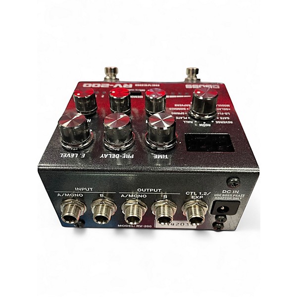 Used BOSS RV200 Effect Pedal