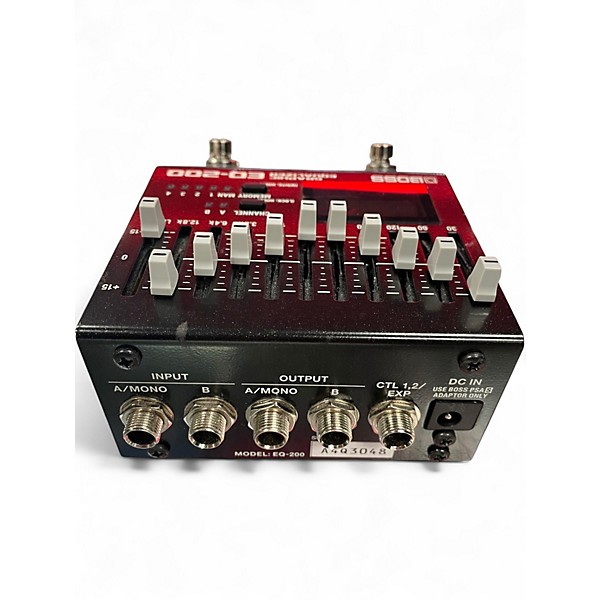 Used BOSS EQ200 Graphic Equalizer Pedal