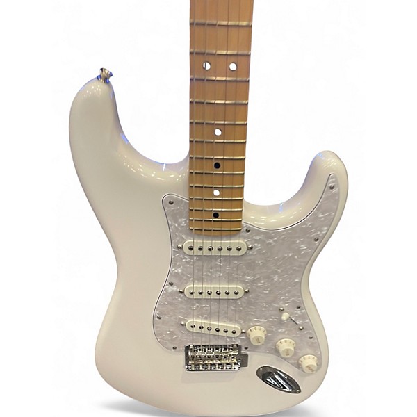 Used Fender Player Stratocaster WHITE Solid Body Electric Guitar
