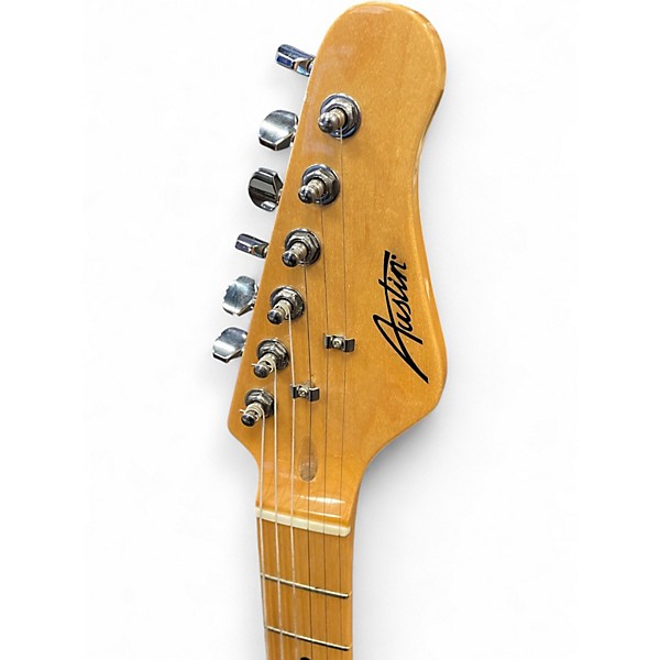 Used Austin T-STYLE Yellow Acoustic Guitar