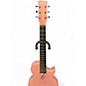 Used Enya NOVA GO SP1 Carbon Fiber Travel Guitar - 35" Pink Acoustic Electric Guitar