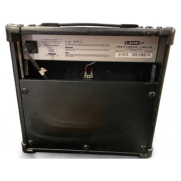 Used Line 6 Spider IV 15W 1X8 Guitar Combo Amp