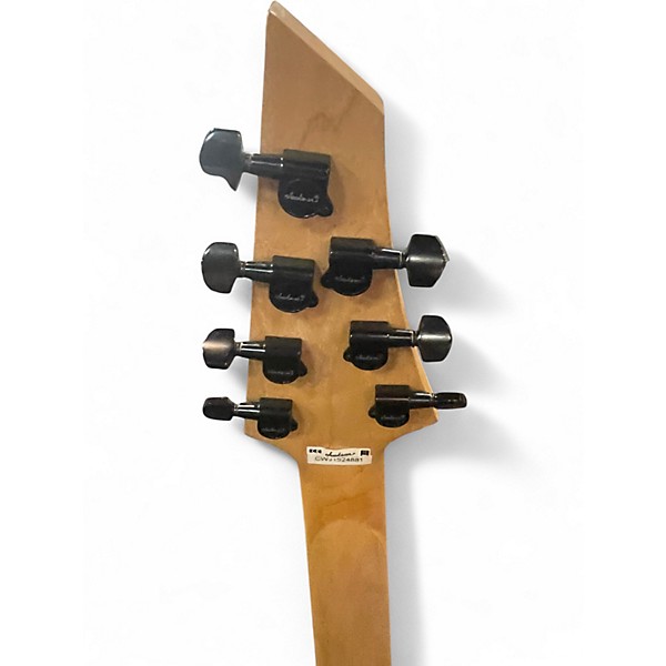 Used Jackson JS22-7 Dinky 7 String SATIN BLACK Solid Body Electric Guitar