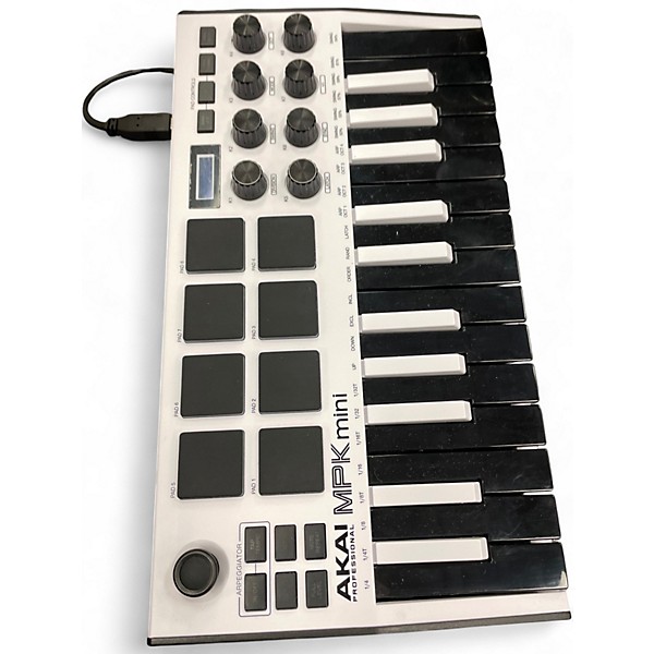 Used Akai Professional MPK Mini MKII MIDI Controller