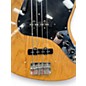Vintage 1977 Fender Jazz Bass Natural Electric Bass Guitar