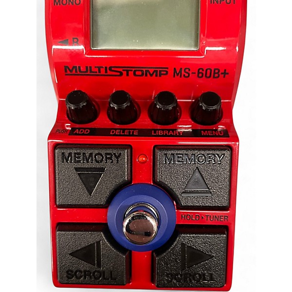 Used Zoom ZMS60B+ Bass Effect Pedal