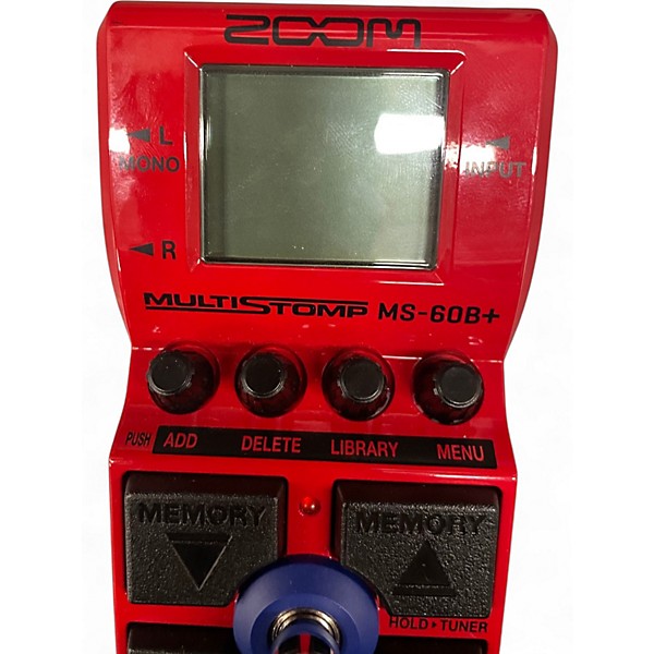 Used Zoom ZMS60B+ Bass Effect Pedal