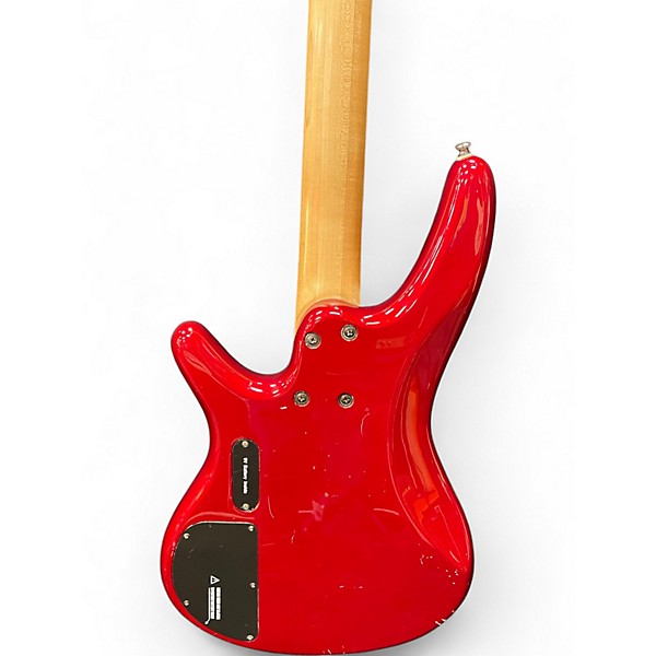 Used Ibanez SR300DX Red Electric Bass Guitar