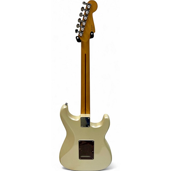 Used Fender Player Plus Stratocaster Olympic Pearl Solid Body Electric Guitar