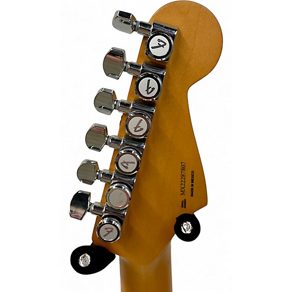 Used Fender Player Plus Stratocaster Olympic Pearl Solid Body Electric Guitar