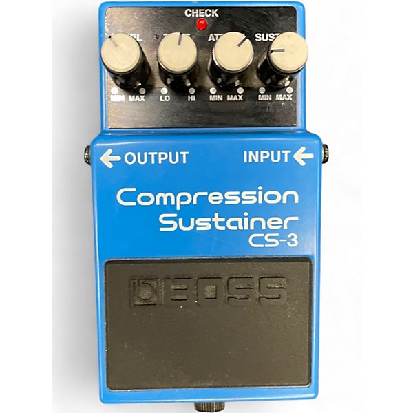 Used BOSS CS3 Compressor Sustainer Effect Pedal