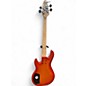 Used G&L Tribute L2500 5 String Orange Electric Bass Guitar