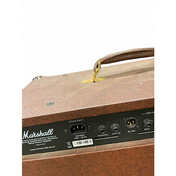 Used Marshall AS50R 50W 2X8 Acoustic Guitar Combo Amp