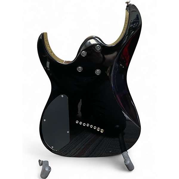 Used Ibanez RGMS8 8-String Multi-Scale Black Solid Body Electric Guitar