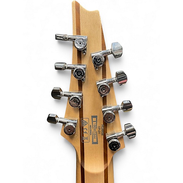 Used Ibanez RGMS8 8-String Multi-Scale Black Solid Body Electric Guitar