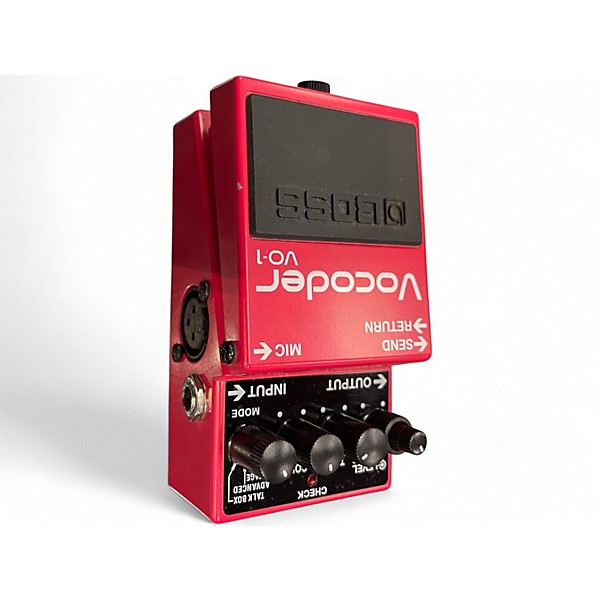 Used BOSS VO1 VOCODER Effect Processor