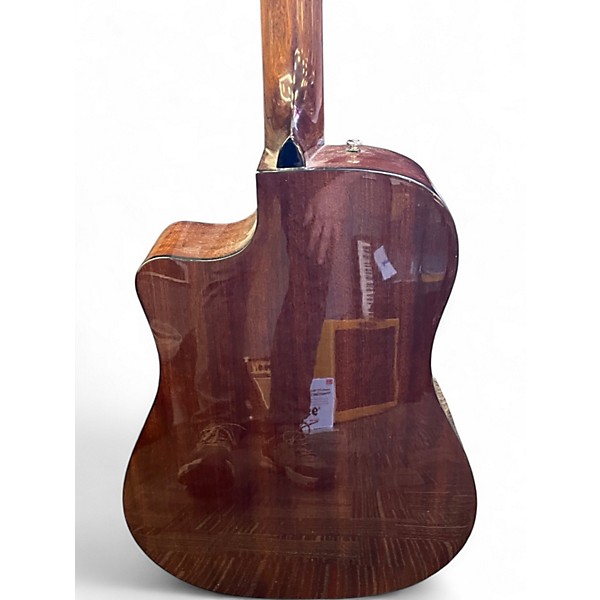 Used Fender cd60sce 12 Natural 12 String Acoustic Electric Guitar