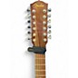 Used Fender cd60sce 12 Natural 12 String Acoustic Electric Guitar